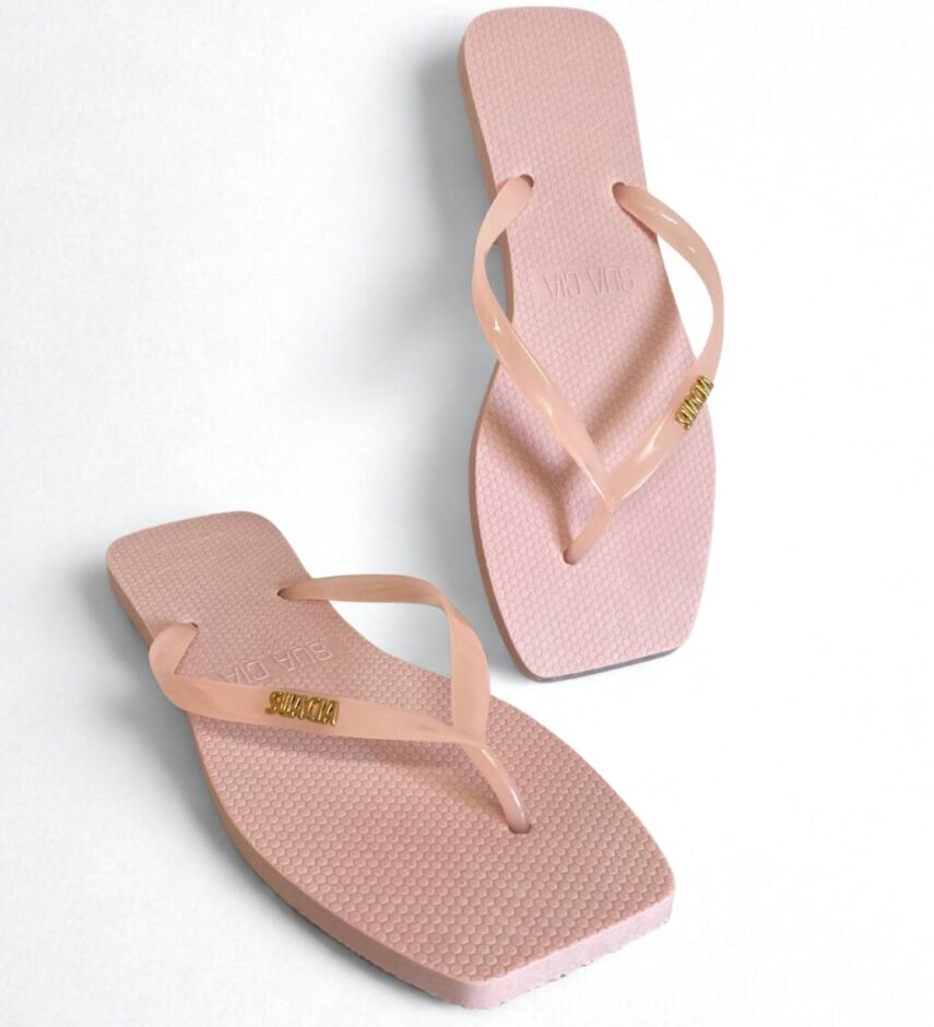 Chinelo Feminino Signature Rosa - Fernanda Ramos Store