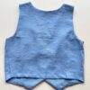 Colete Feminino Cassia sem Bojo Alfaiataria Azul - Fernanda Ramos Store