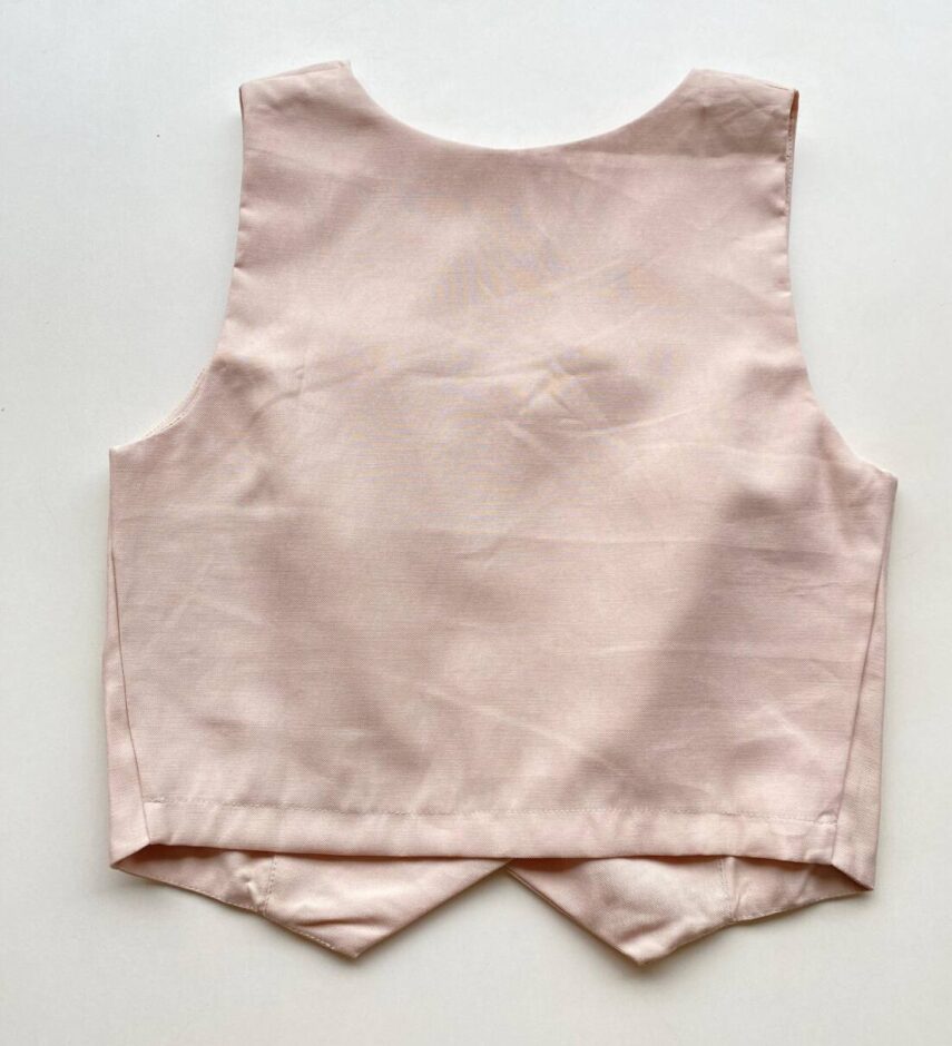 Colete Feminino Cassia sem Bojo Alfaiataria Nude - Fernanda Ramos Store