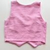 Colete Feminino Cassia sem Bojo Alfaiataria Rosa - Fernanda Ramos Store