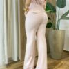 Conjunto Feminino Stela Regata e Calça Rosa Claro - Fernanda Ramos Store