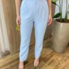 Conjunto Soraya Cropped sem Bojo e Calça Azul - Fernanda Ramos Store