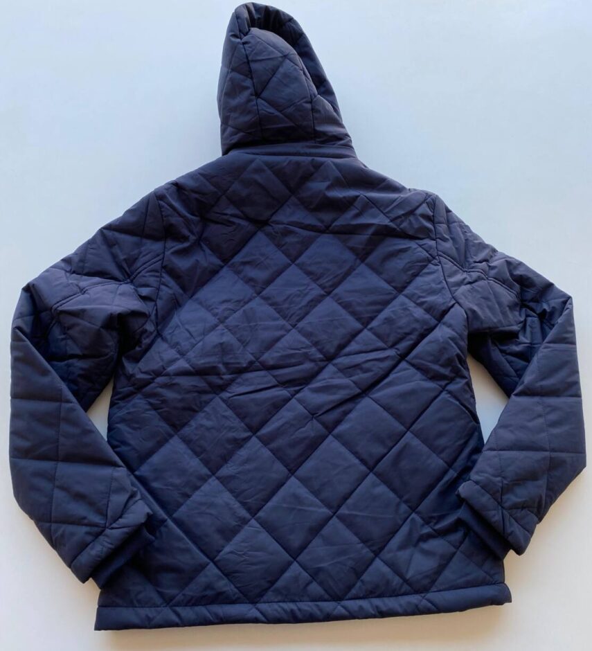 Jaqueta Masculina com Capuz Removível Detalhes em Zíper Azul - Fernanda Ramos Store