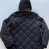 Jaqueta Masculina com Capuz Removível Detalhes em Zíper Preta - Fernanda Ramos Store