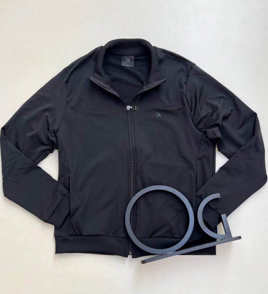 Jaqueta Masculina Essencial Helanca Preta 0005 - Fernanda Ramos Store