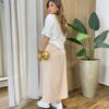 Max T-shirt Feminina Manga Curta Estampa Hello Off White - Fernanda Ramos Store