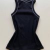 Regata Feminina Canelada Lilu Preta - Fernanda Ramos Store