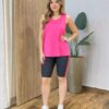 Regata Feminina Fitness sem Bojo Pink - Fernanda Ramos Store