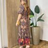 Vestido Feminino Arara Estampado - Fernanda Ramos Store