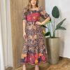 Vestido Feminino Arara Estampado - Fernanda Ramos Store