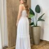 Vestido Feminino Carol Longo sem Bojo com Lastex Off White - Fernanda Ramos Store