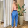 Regata Feminina Duda sem Bojo Detalhe em Cintilância Rosê - Fernanda Ramos Store