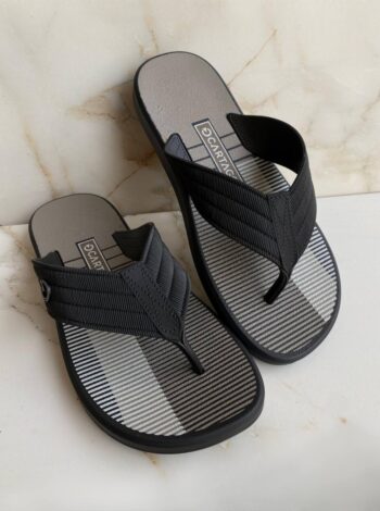 Chinelo Masculino Cartago Montreal Cinza e Preto - Fernanda Ramos Store